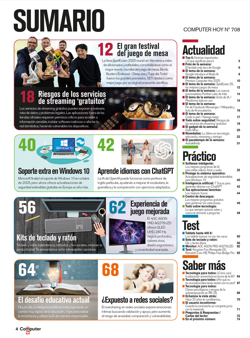 COMPUTER HOY Nº 708