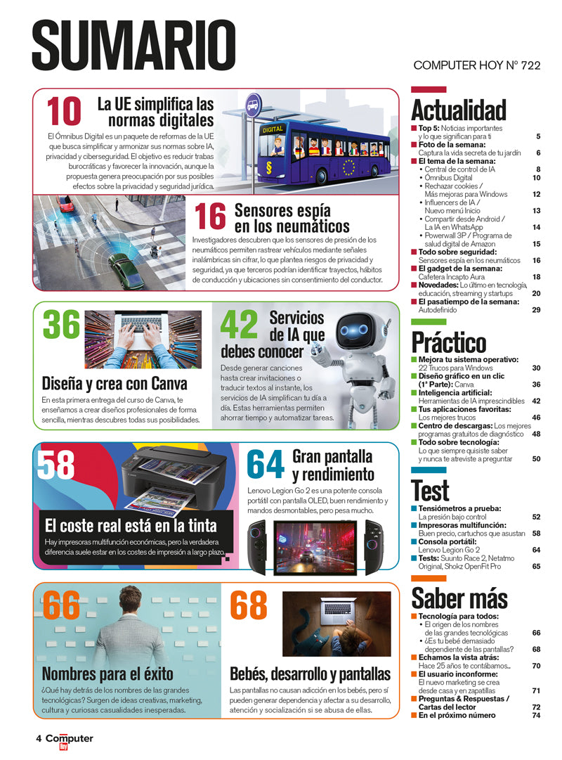 COMPUTER HOY Nº 722
