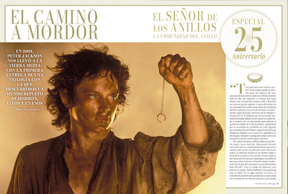 * Cinemanía Nº 373 Portada 25 años El Señor de los Anillos