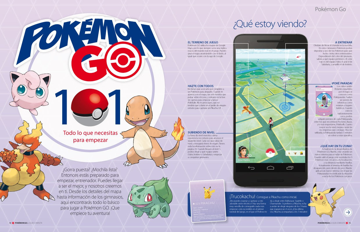 LA GUÍA COMPLETA DE POKÉMON GO