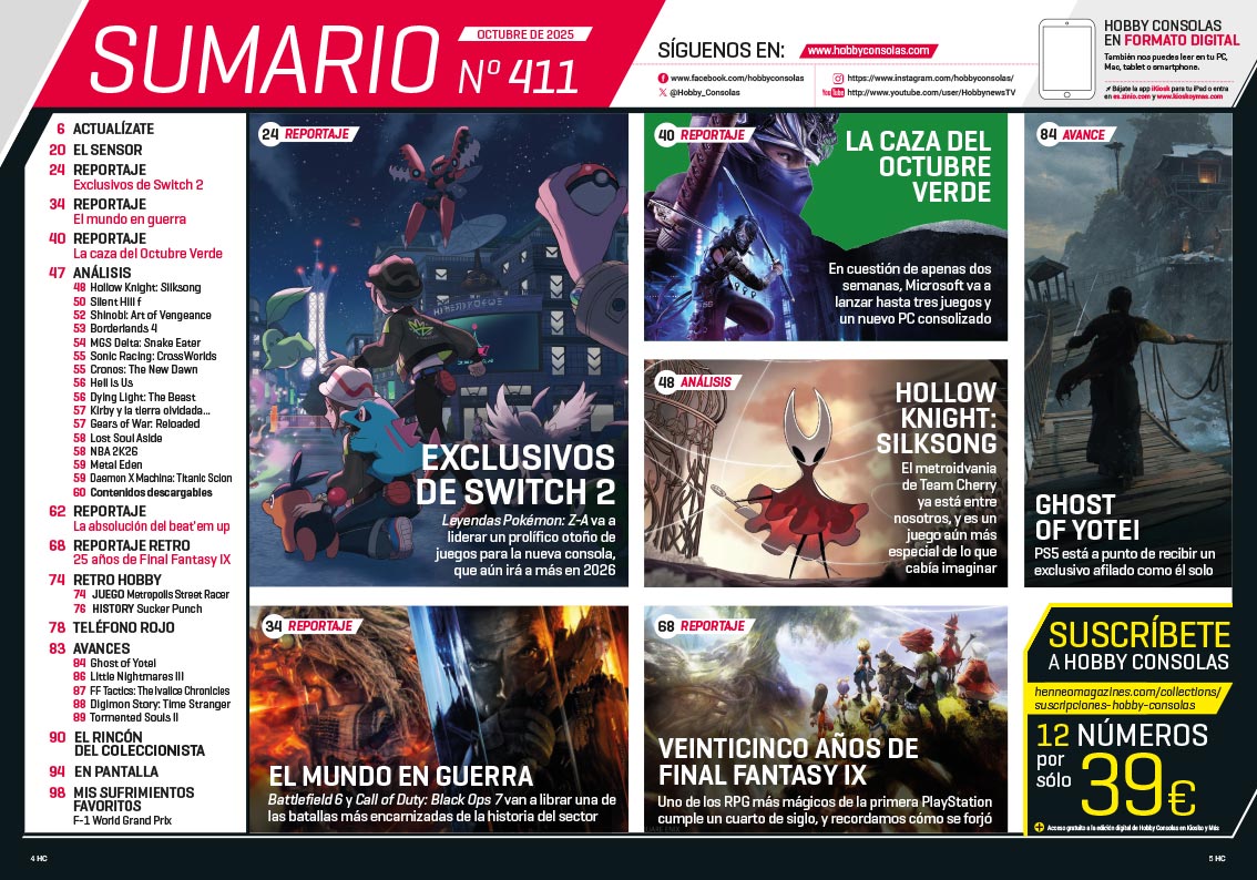 HOBBY CONSOLAS Nº 411