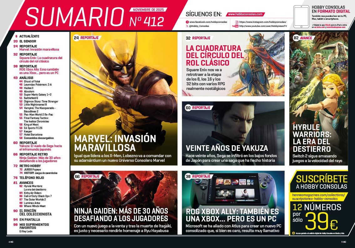 HOBBY CONSOLAS Nº 412