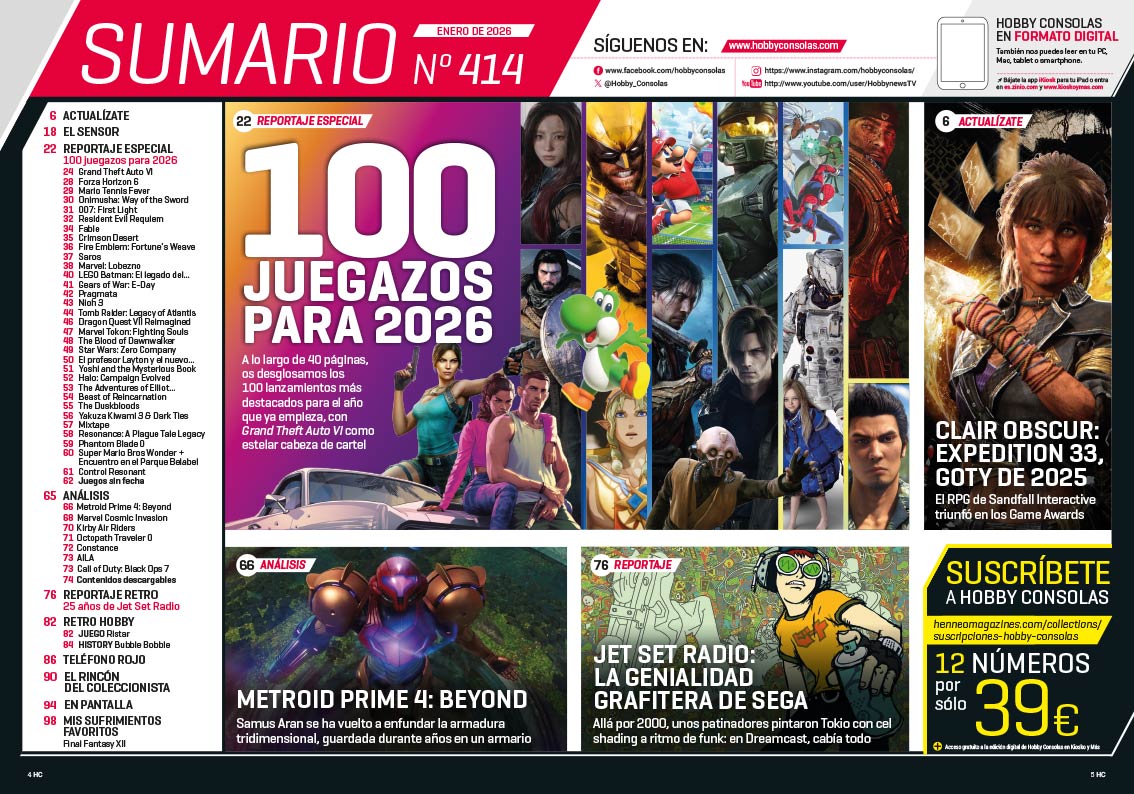 HOBBY CONSOLAS Nº 414