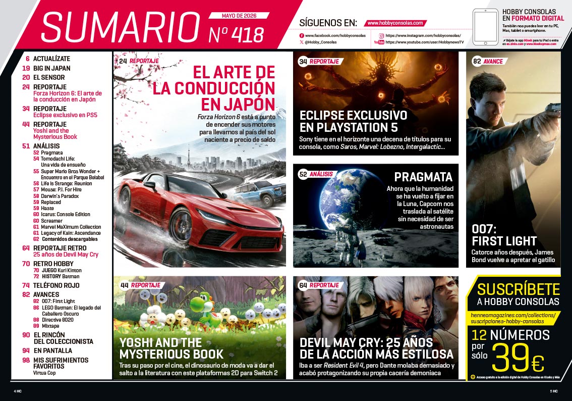 HOBBY CONSOLAS Nº 418