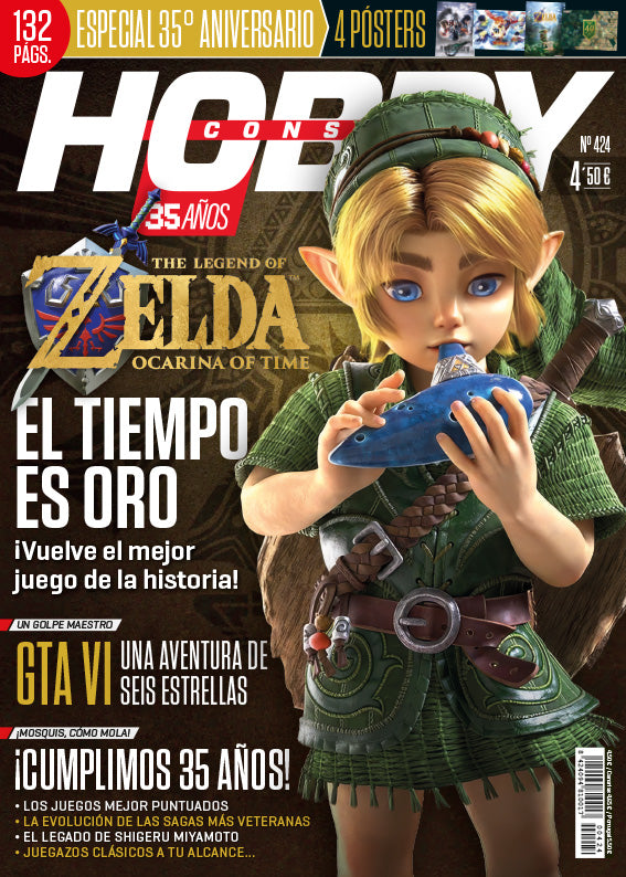 HOBBY CONSOLAS Nº 424 35º ANIVERSARIO