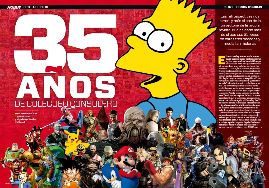 HOBBY CONSOLAS Nº 424 35º ANIVERSARIO